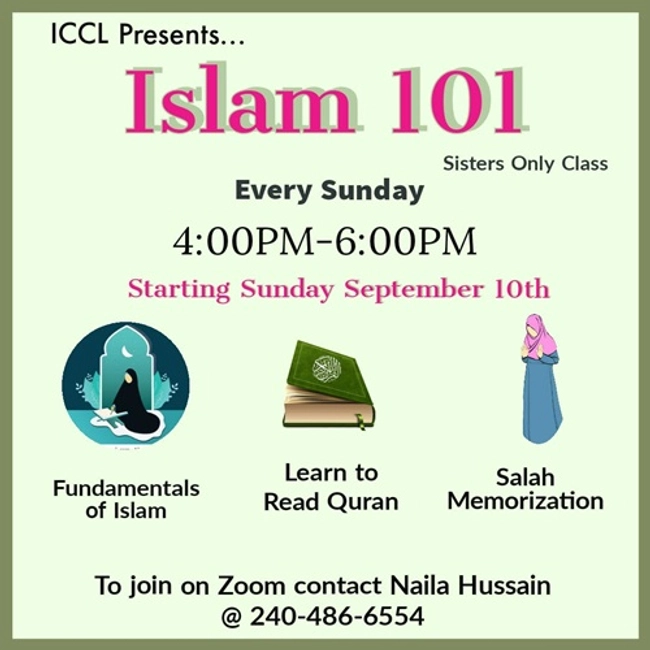  Islam 101 for Sisters