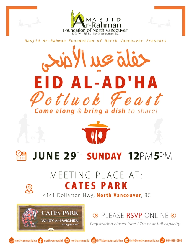 Eid Al-Adha Potluck Feast
