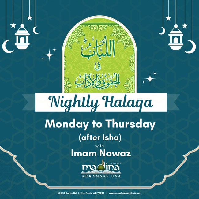 Nightly Halaqa