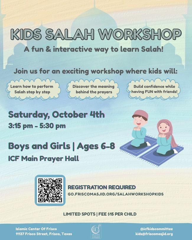 Kids Salah Workshop