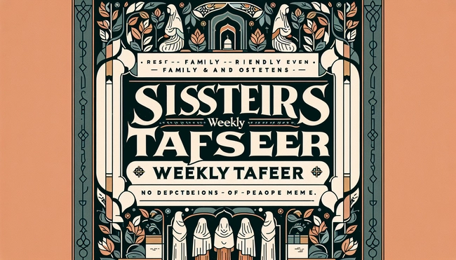 Sisters weekly Tafseer  