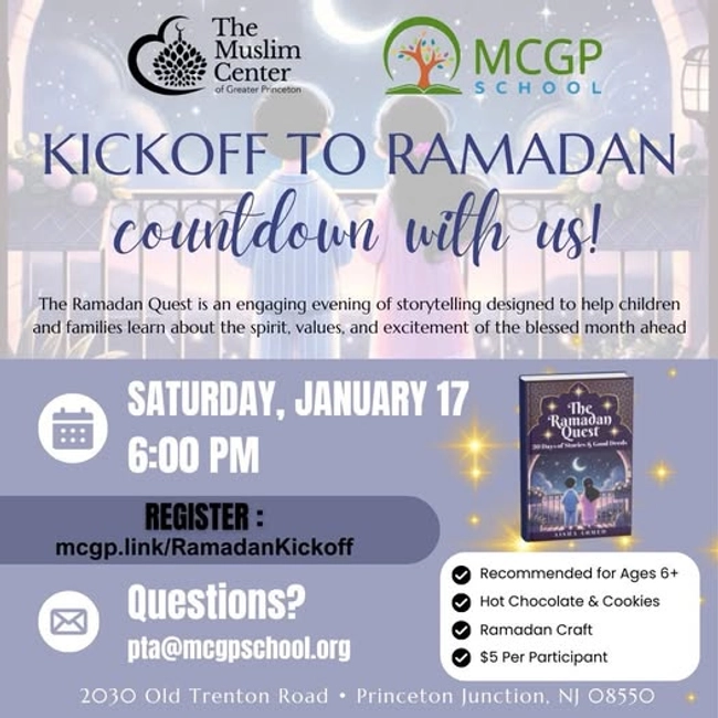 Kickoff to Ramadan