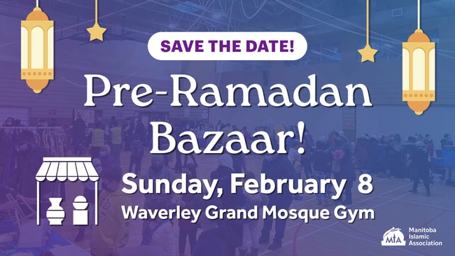 Pre-Ramadan Bazaar
