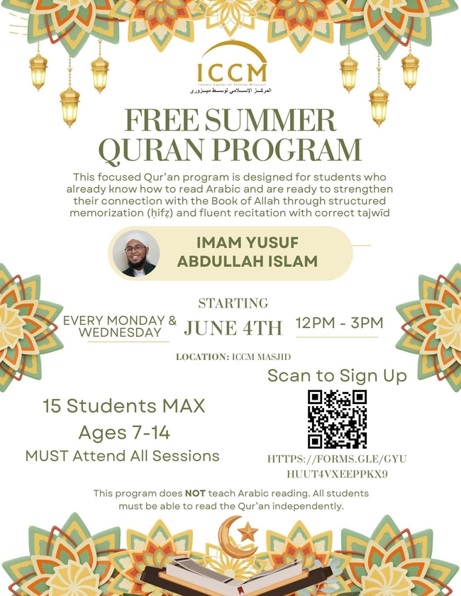 Free Summer Quran Program