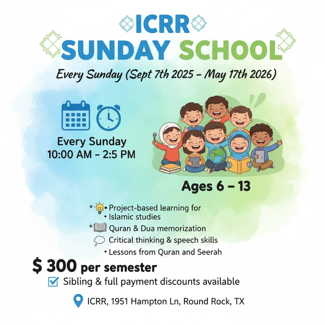 ICRR Sunday School