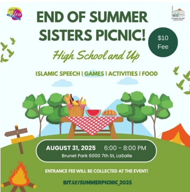End of Summer Sisters Picnic