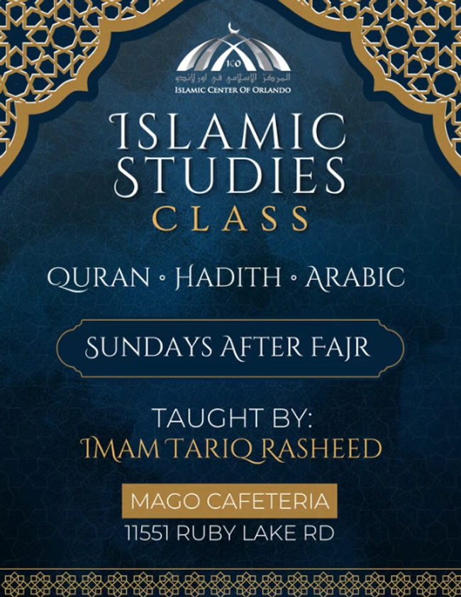 Islamic Studies Class