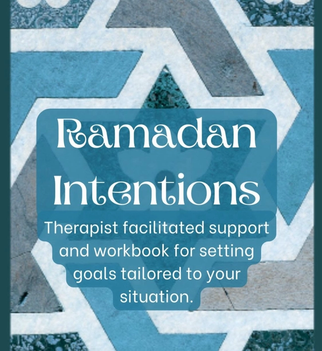 Ramadan Intentions Workshop 