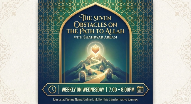 The Seven Obstacles on the Path To Allah by Shahryar Abbasi