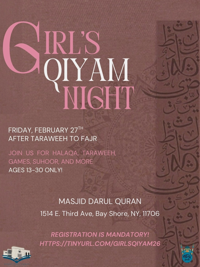 Girl's Qiyam Night