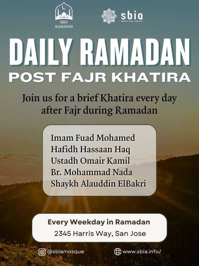 Daily Ramadan Post Fajr Khatira
