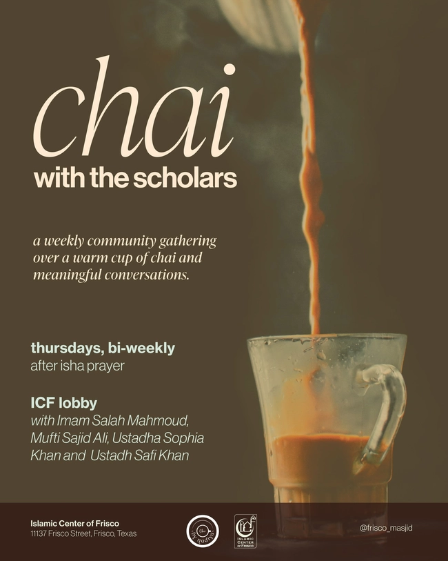 Community Gathering with the Scholars