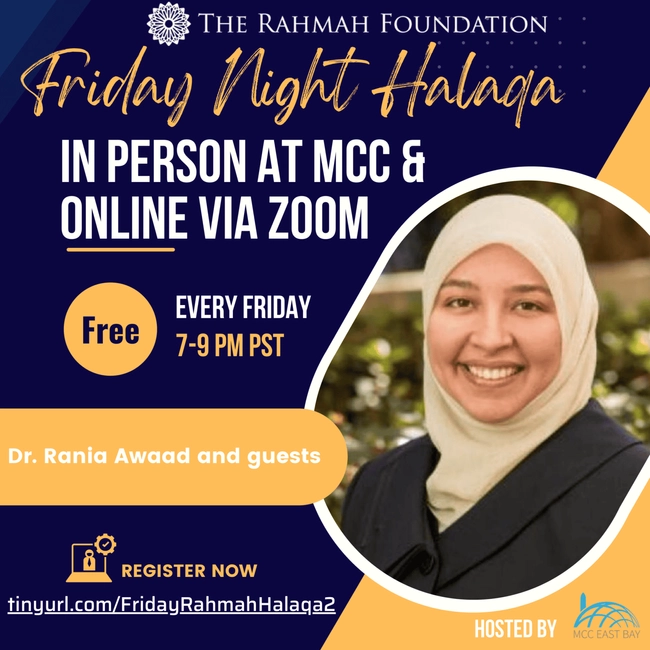 Women’s Weekly Friday Evening Halaqa