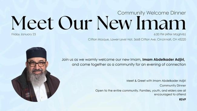 Meet Our New Imam