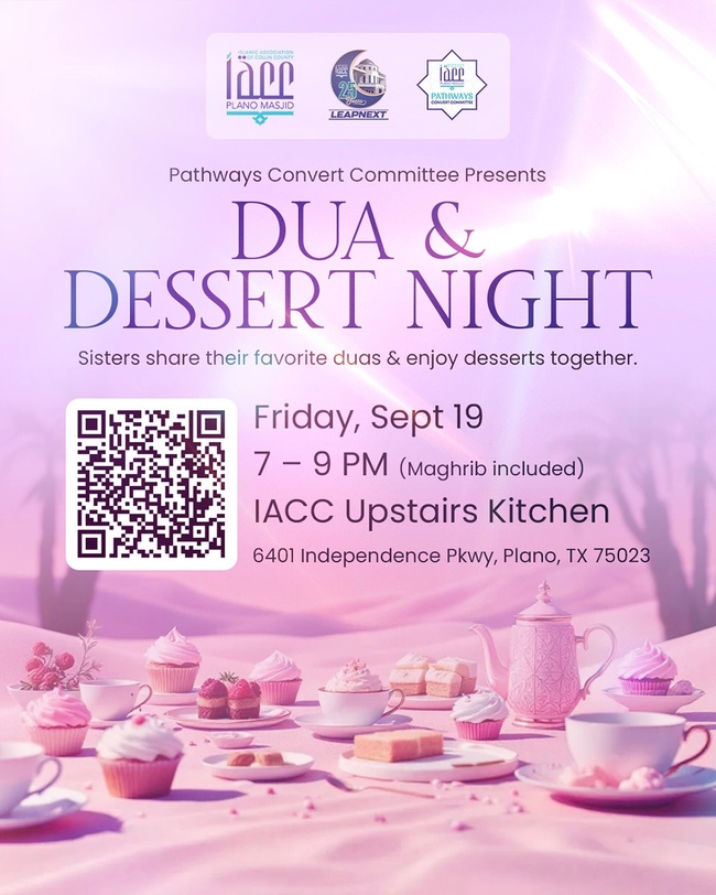 Dua & Dessert Night