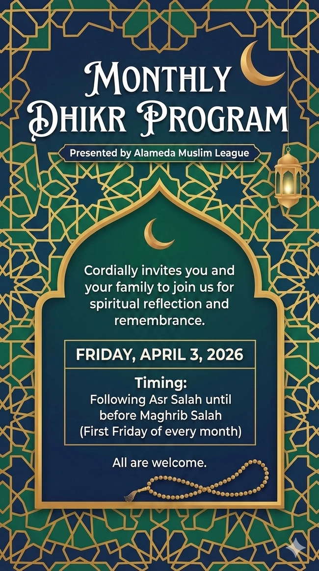 Monthly Dhikr Program