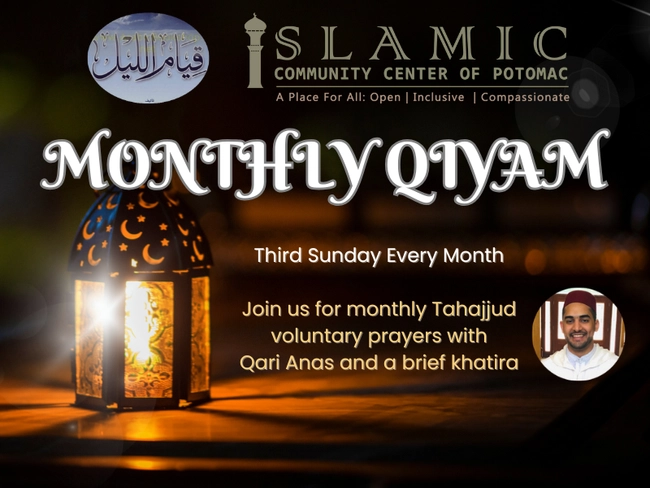 Monthly Qiyam Program
