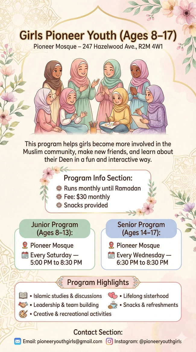 Girls Pioneer Youth Program