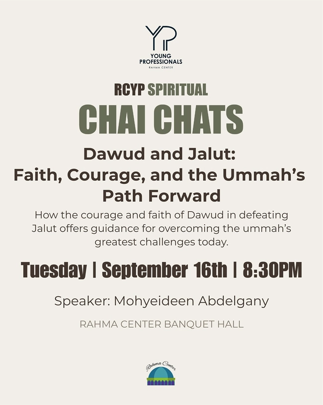 RCYP Spiritual Chai Chats