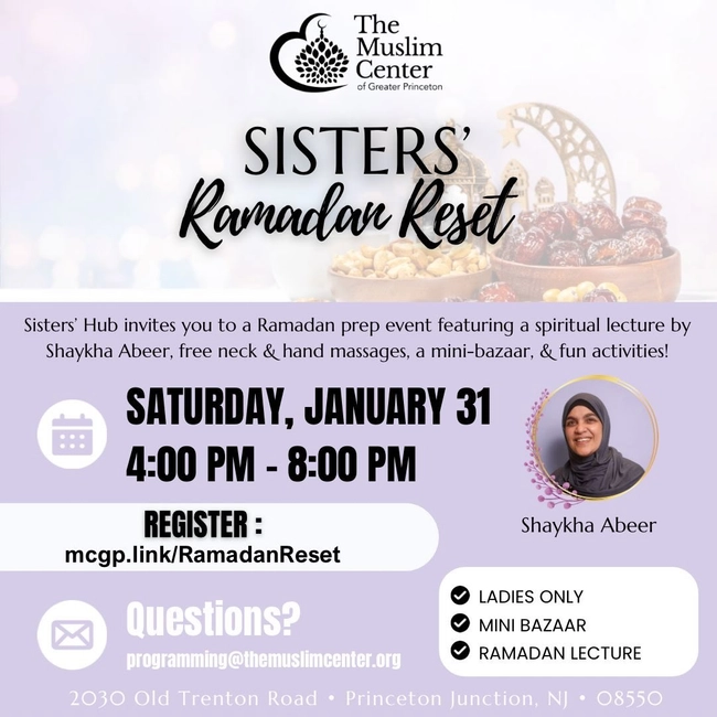 Sisters' Ramadan Reset