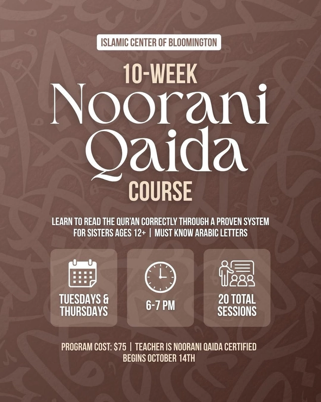 Noorani Qaeda Program
