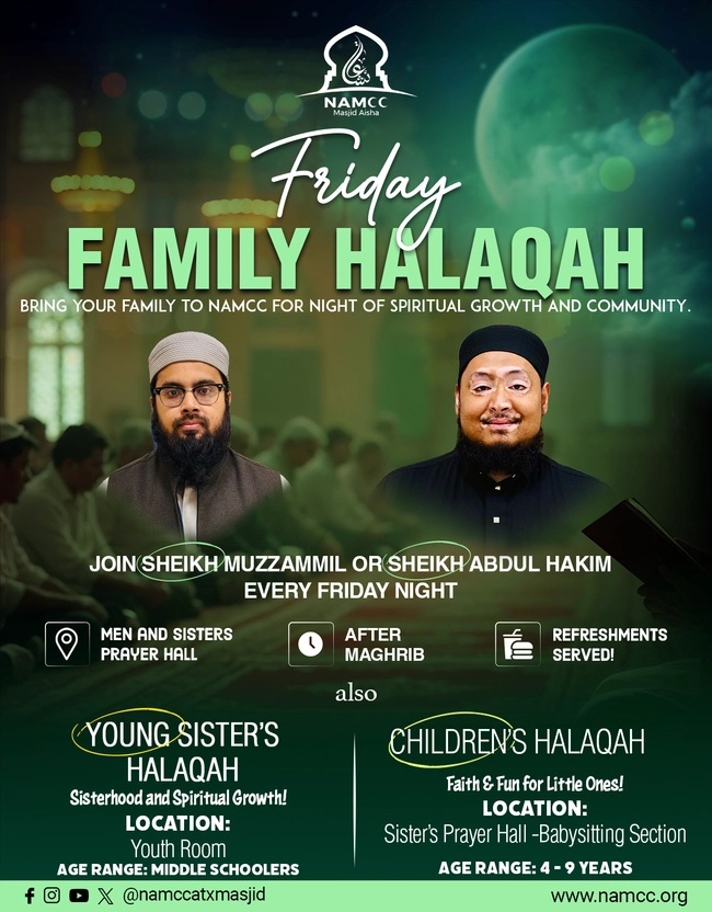Friday Family Halaqah