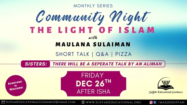 Community Night: The Light of Islam