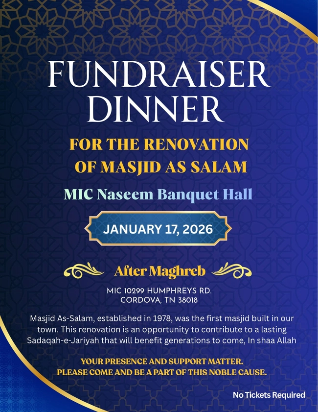 Fundraiser Dinner
