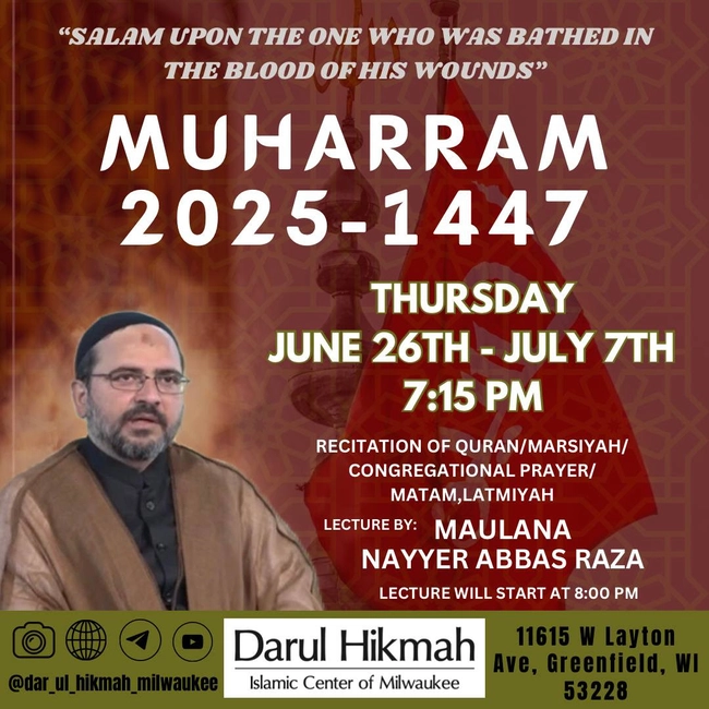 Muharram Commemoration 2025-1447
