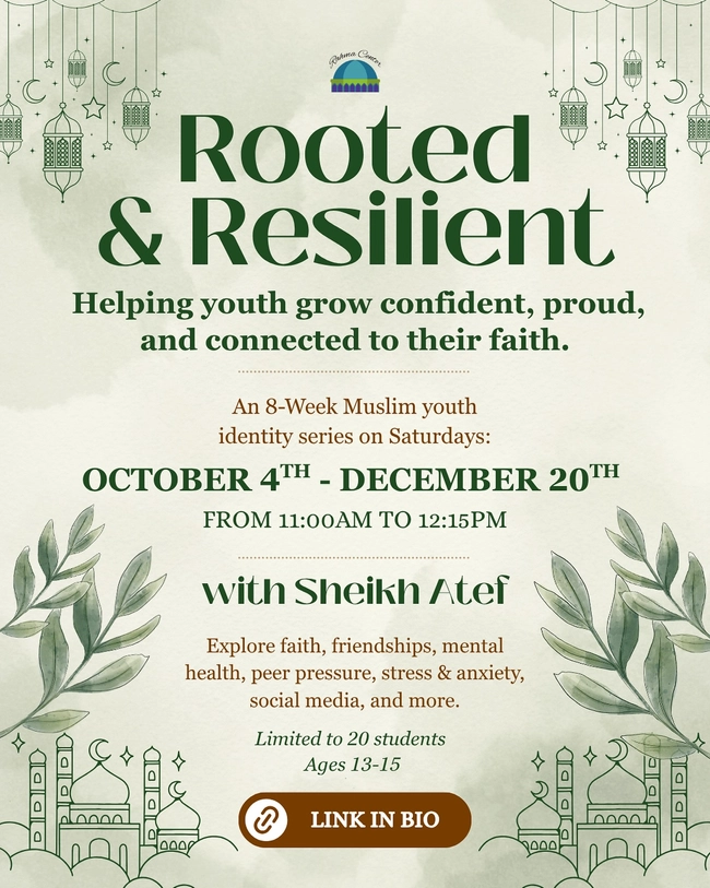 Weekly Muslim Youth Identity Series