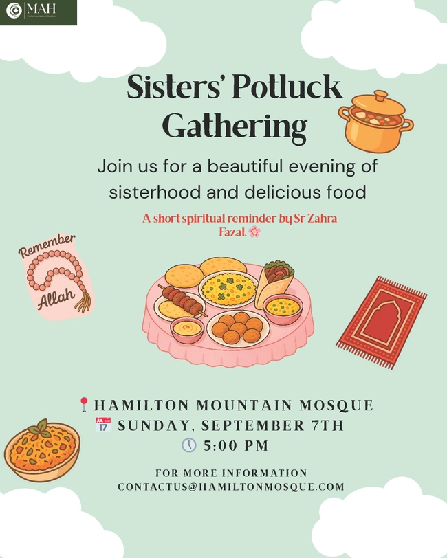  Sisters' Potluck Gathering