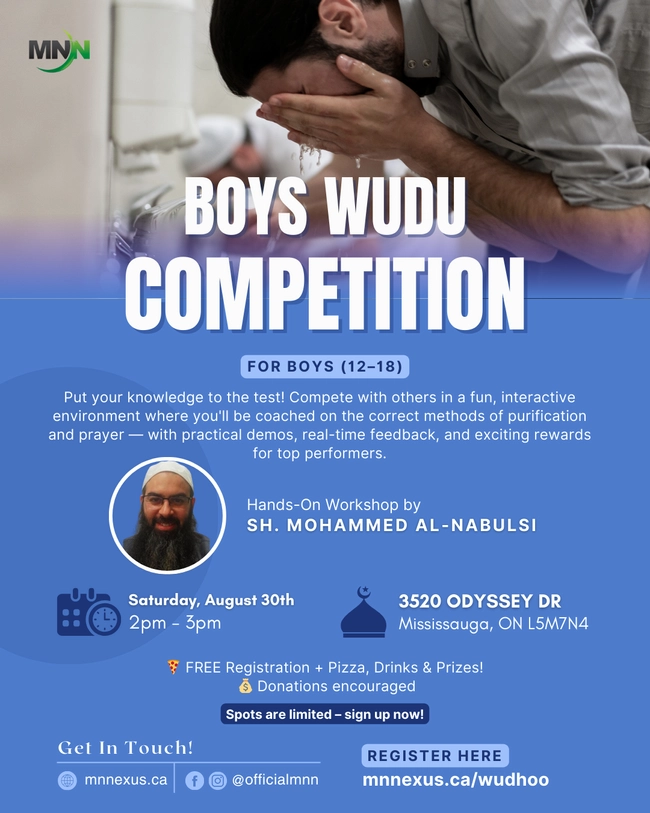 Teen Boys Wudu Competition
