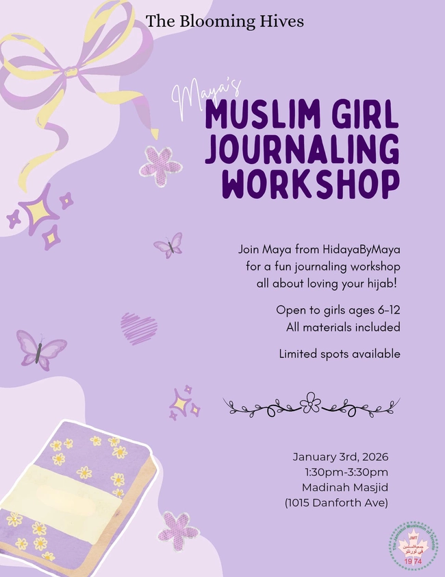 Muslim Girl Journaling Workshop