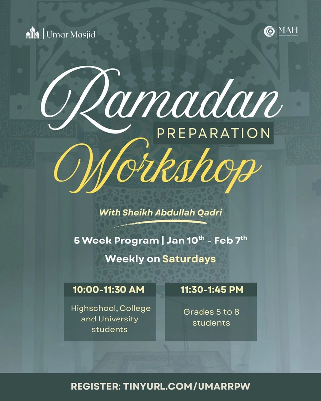 Ramadan Preparation Workshop