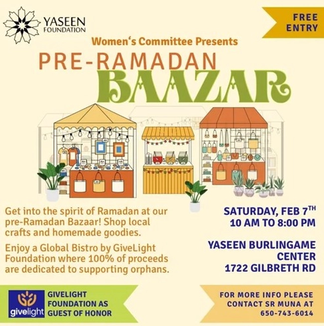 Pre-Ramadan Bazaar