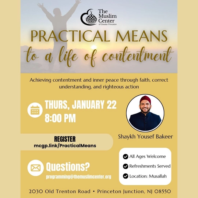 Practical Means to a Life of Contentment