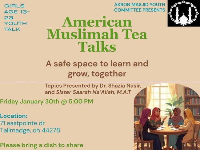 American Muslimah Tea Talks