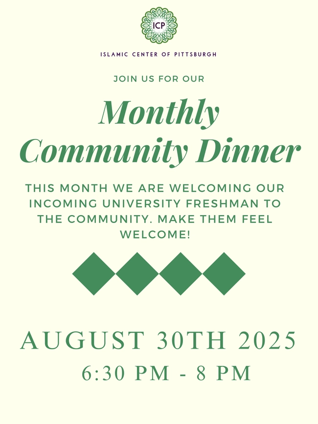 Monthly Community Dinner