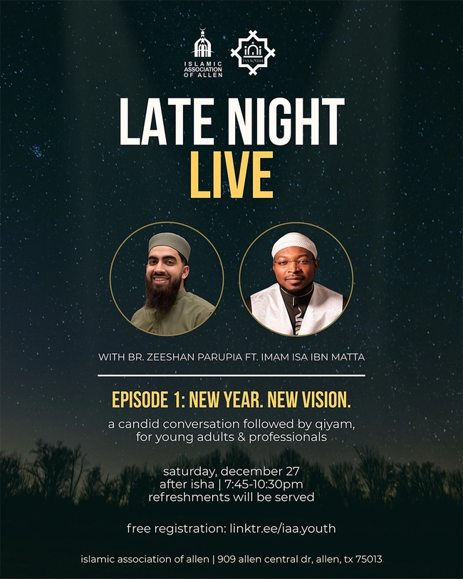 A Night of Reflection, Vision & Spiritual Recharge