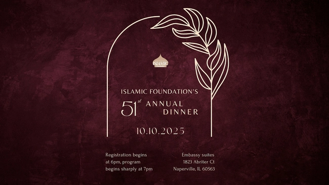 Annual Islamic Foundation Fundraising Dinner