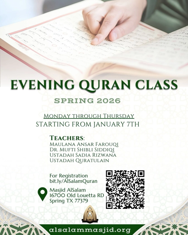 Evening Quran Classes