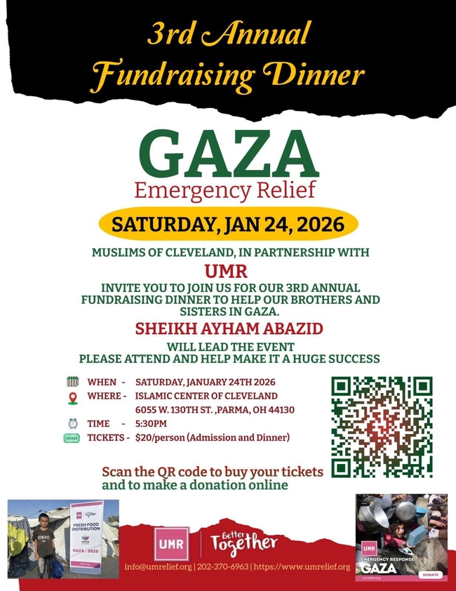 Gaza Fundraising Dinner