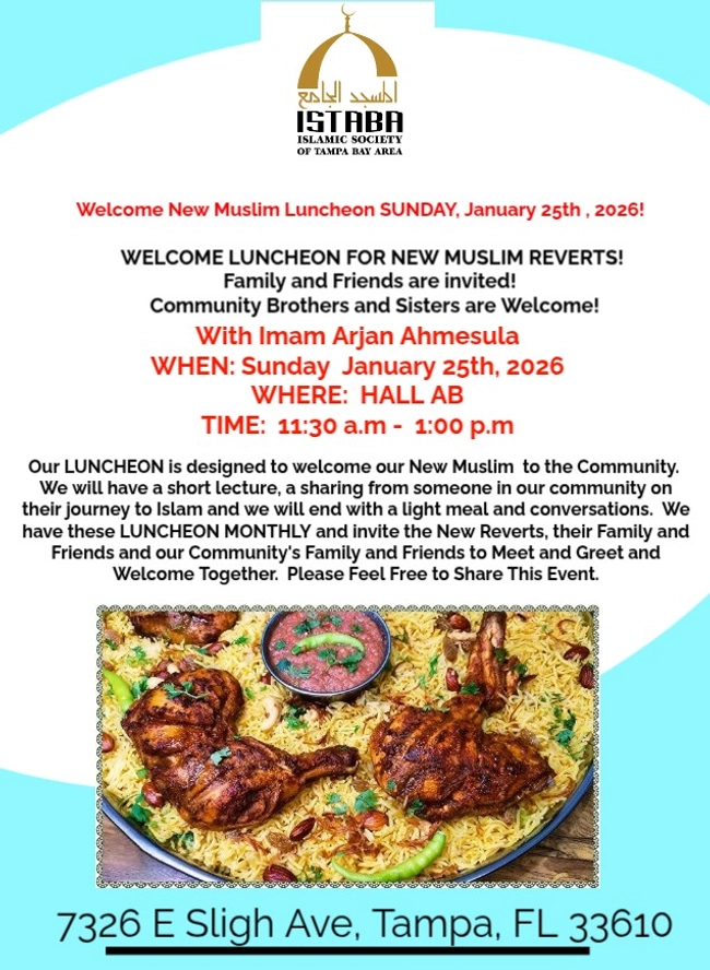  New Muslim Luncheon