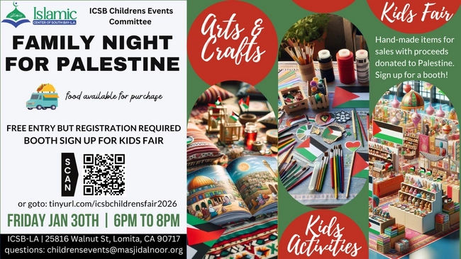 Family Night for Palestine