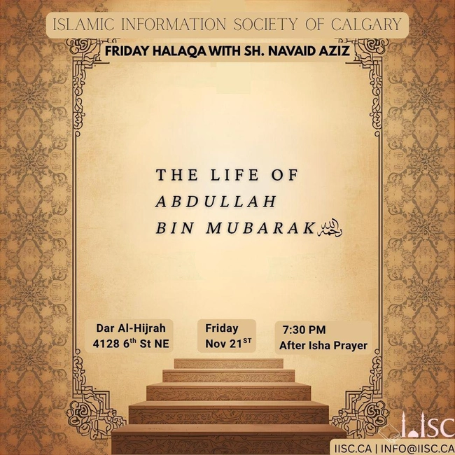 Friday Weekly Halaqa