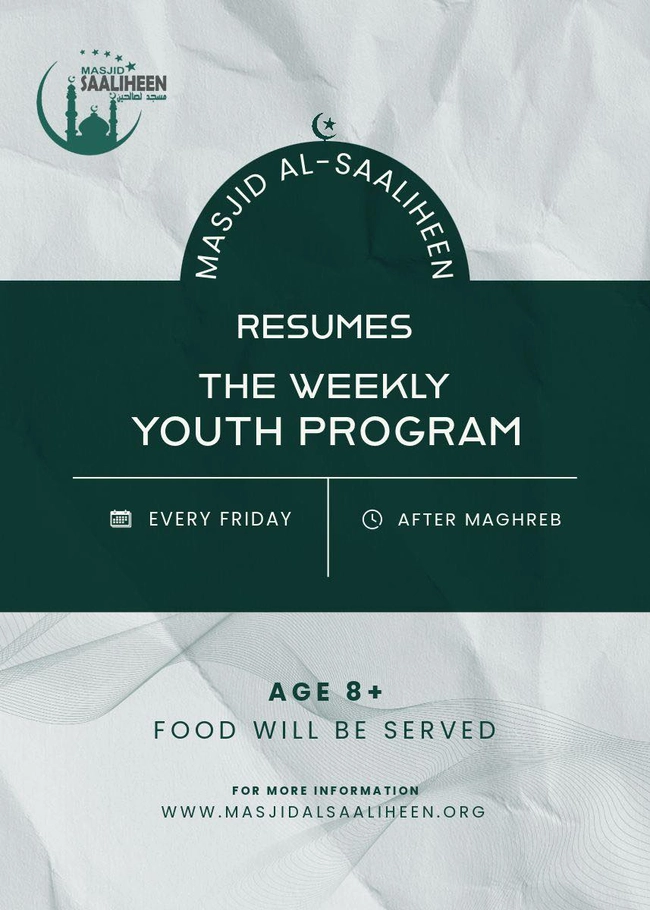 Weekly Youth Program
