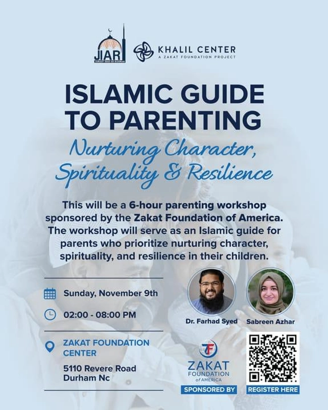 Islamic Guide to Parenting Workshop