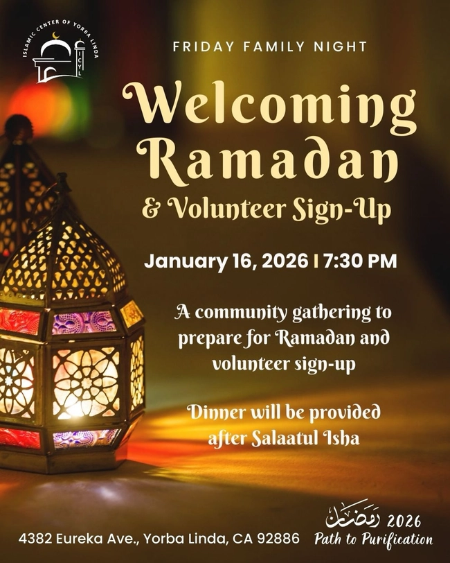 Welcoming Ramadan Program