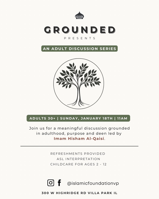 Grounded: An Adult Discussion Series