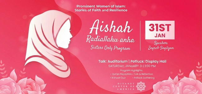 Aishah Radiallahu anha Sisters Only Program